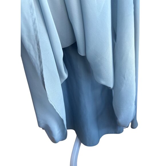 JJ's House Dusty Blue Bridesmaid Prom Formal Pagent Dress Size 4 /6 - Picture 9 of 10